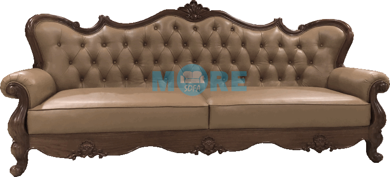 Mẫu sofa gỗ tự nhiên, gỗ óc chó đẹp